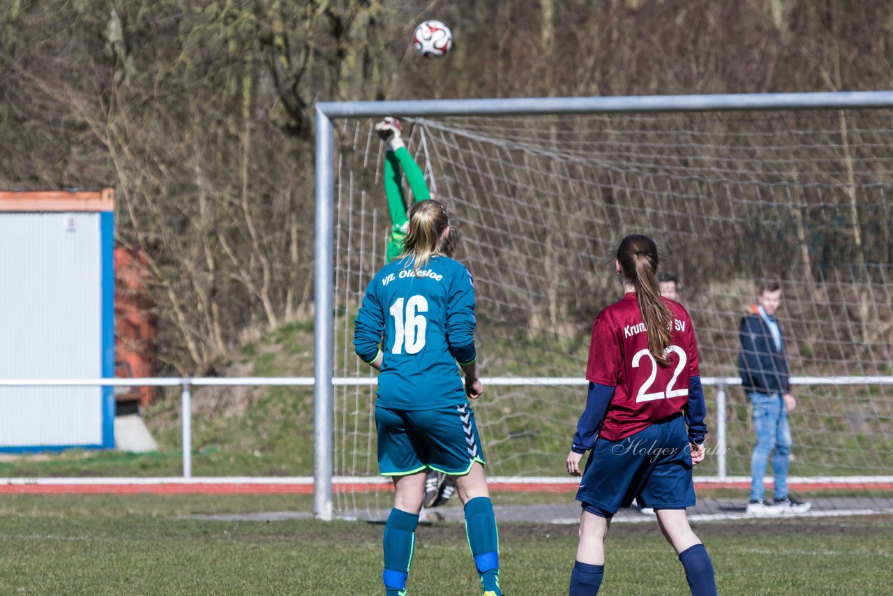 Bild 321 - B-Juniorinnen VfL Oldesloe - Krummesser SV _ Ergebnis: 4:0